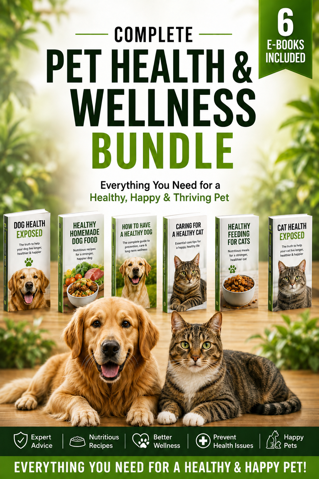 Complete Pet Health & Wellness Bundle ebook cover